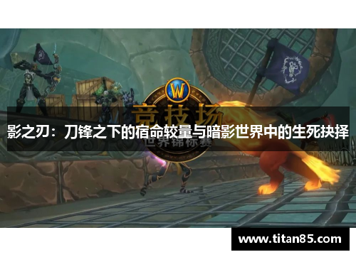 影之刃：刀锋之下的宿命较量与暗影世界中的生死抉择
